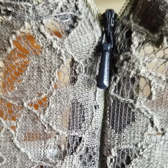 COPY - Silvery Lace Top - Picture 8 of 8